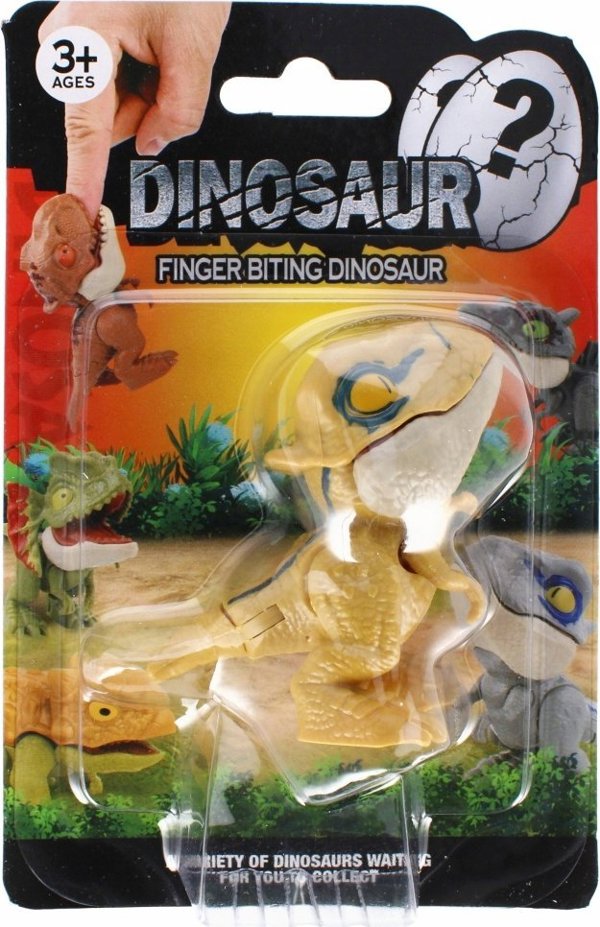 Figurka Mega Creative DINOZAUR GRYZACY PALEC 11X16X3 MIX MC 12/216/432