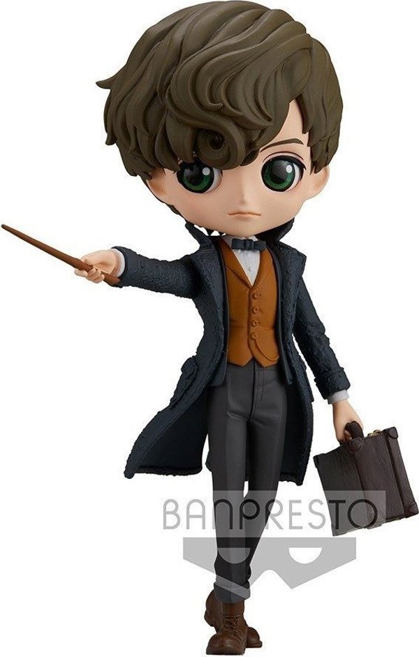 Bandai Q Posket Φιγούρα Fantastic Beasts Newt Scamander II B - Συλλεκτική Φιγούρα 14εκ.