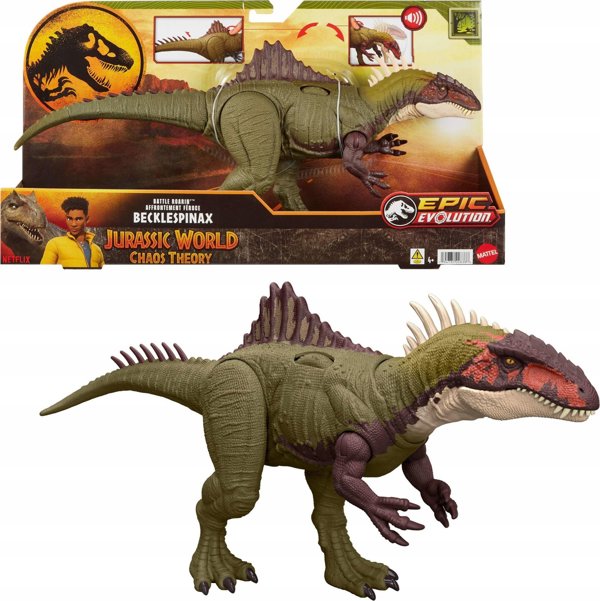 Figurka Mattel Jurassic World Waleczny Ryk Beklespinaks (HXF52)