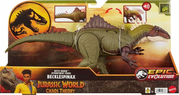 Figurka Mattel Jurassic World Waleczny Ryk Beklespinaks (HXF52)