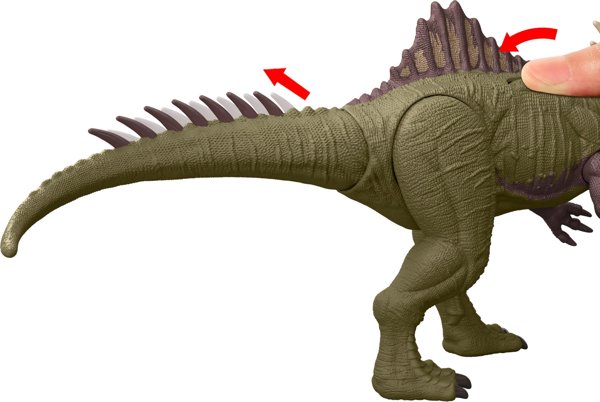 Figurka Mattel Jurassic World Waleczny Ryk Beklespinaks (HXF52)