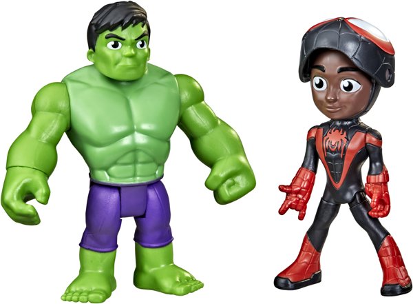 Figurka Hasbro HASBRO figurki HULK i MILES MORALES SPIDER-MAN Spidey i super kumple F2245