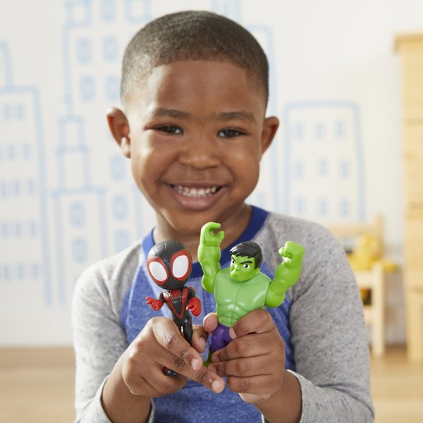Figurka Hasbro HASBRO figurki HULK i MILES MORALES SPIDER-MAN Spidey i super kumple F2245