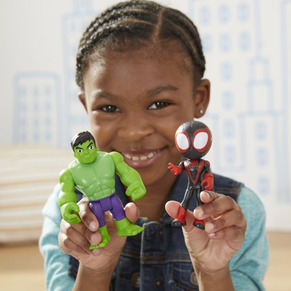 Figurka Hasbro HASBRO figurki HULK i MILES MORALES SPIDER-MAN Spidey i super kumple F2245