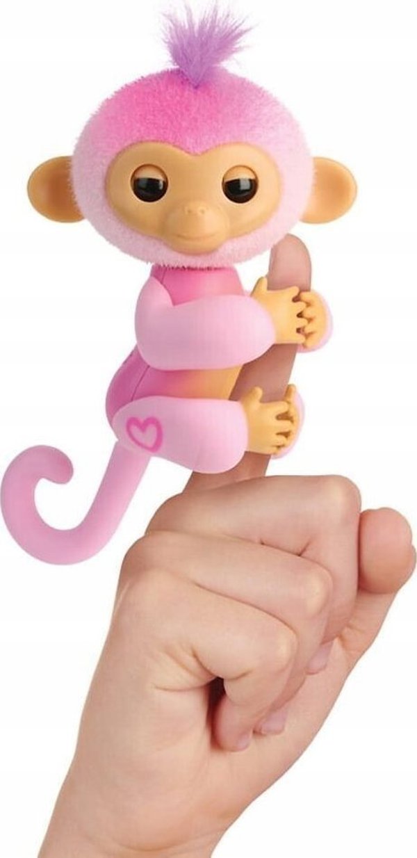 Figurka interaktywna Fingerlings Μαϊμουδάκι Ροζ Harmony