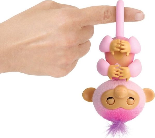 Figurka interaktywna Fingerlings Μαϊμουδάκι Ροζ Harmony