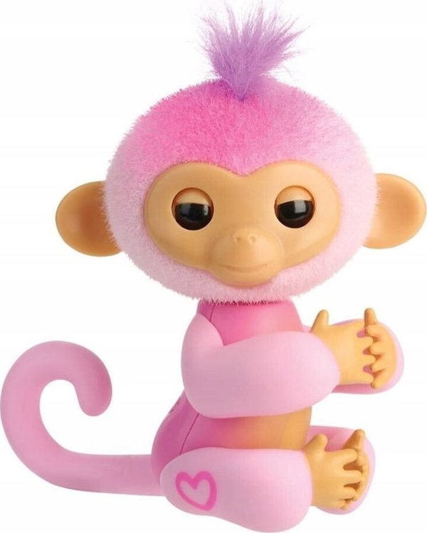 Figurka interaktywna Fingerlings Μαϊμουδάκι Ροζ Harmony