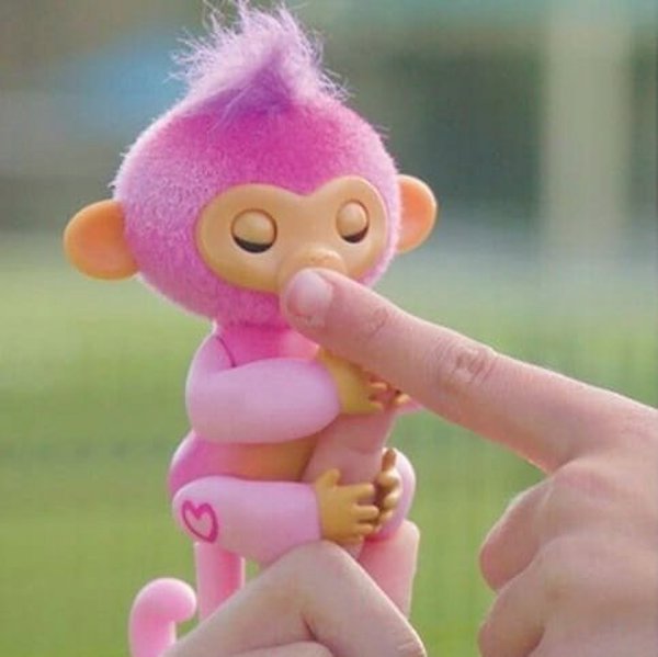 Figurka interaktywna Fingerlings Μαϊμουδάκι Ροζ Harmony
