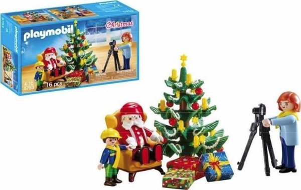 Φιγούρα Playmobil Playmobil 5753 Φωτογραφία με τον Άγιο Βασίλη Christmas