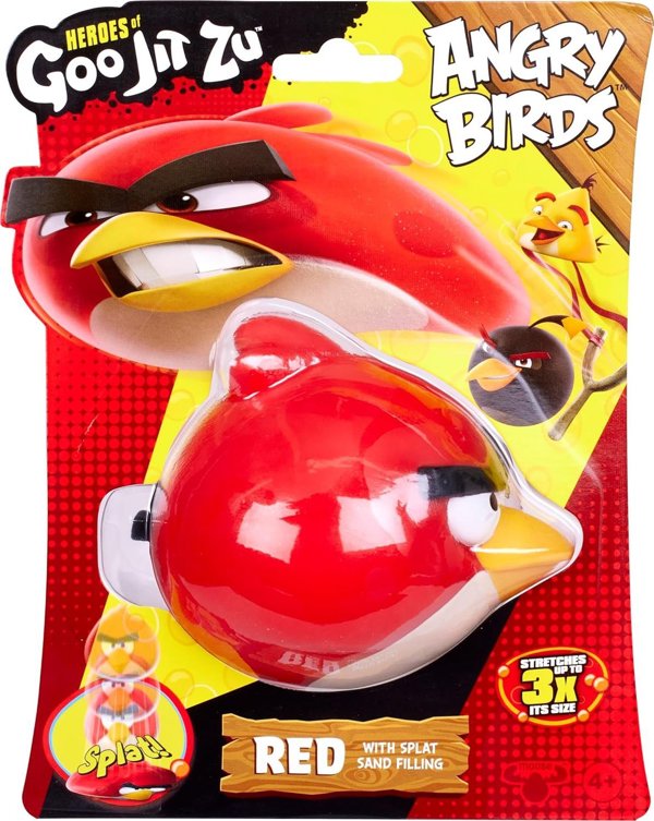 Φιγούρα Goo Jit Zu Heroes of Goo Jit Zu Angry Birds - Ελαστική Φιγούρα Δράσης