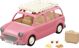 Epoch Sylvanian Families Οικογενειακό Βαν Πικνίκ, Ροζ Αυτοκίνητο για 8 Φιγούρες