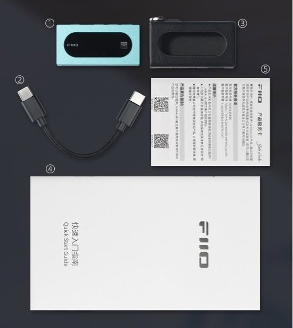 FiiO KA15 - Blue - USB DAC/AMP