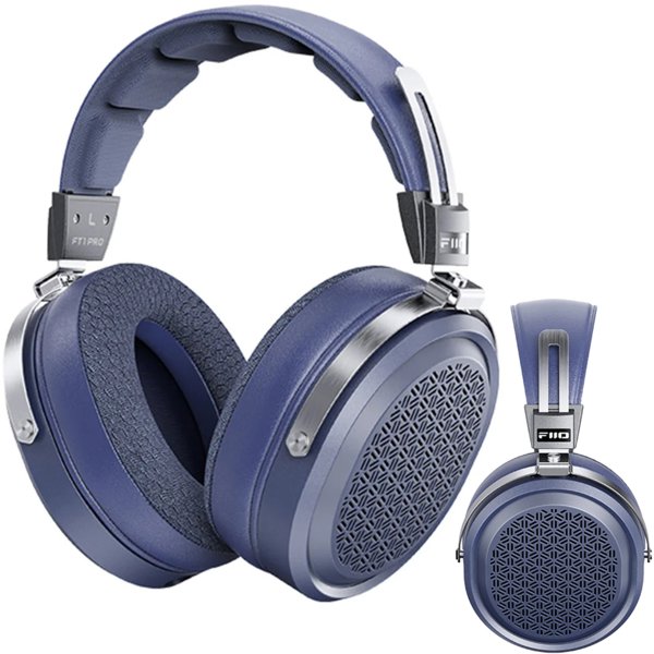 FIIO FT1 Pro Ανοιχτού τύπου Hi-Fi Ακουστικά Μπλε