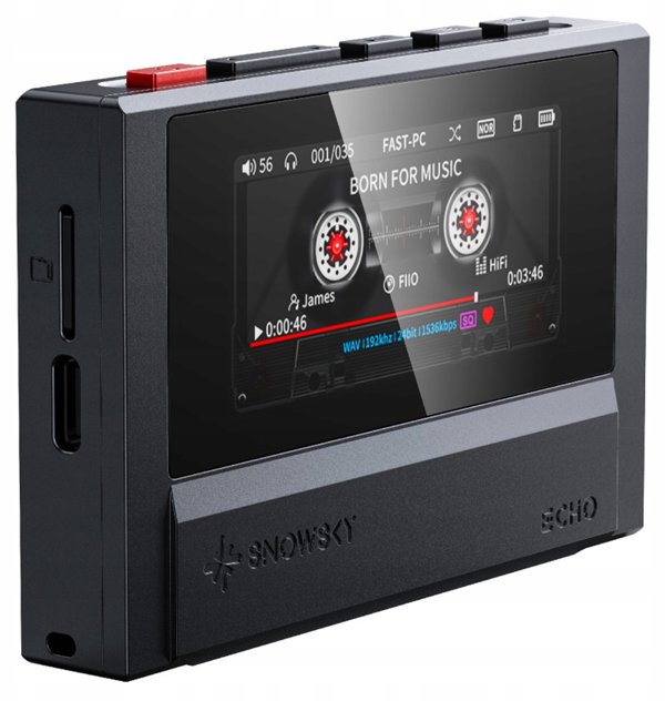 FiiO SNOWSKY ECHO black - φορητός αναπαραγωγέας Hi-Res