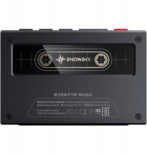 FiiO SNOWSKY ECHO black - φορητός αναπαραγωγέας Hi-Res