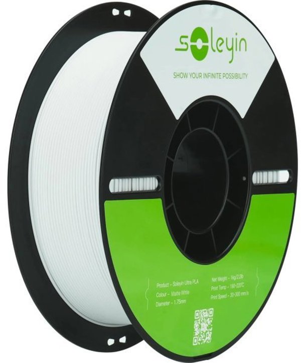 Filament Soleyin PLA Matte 1kg, white (3301010512)
