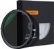 KF Concept Φίλτρο 2 σε 1 Nano-X PRO Hybrid CPL + ND2-ND32 Fader, 77mm, Επαγγελματικό Πολωτικό & Γκρι Ρυθμιζόμενο Φίλτρο Φακού