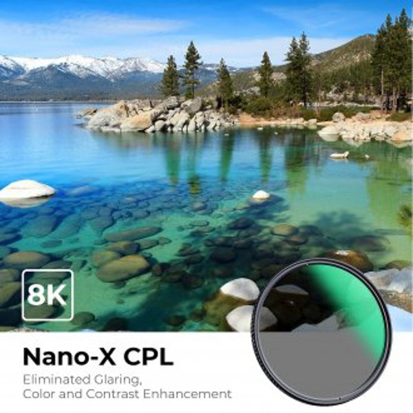 Filtr polaryzacyjny kolowy K&F Concept Nano-X MRC CPL - 82 mm
