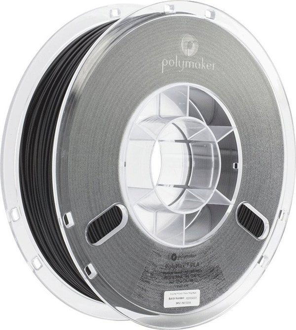Polymaker PolyMax Tough PLA 1.75mm 0.75kg - Νήμα 3D Εκτύπωσης - Μαύρο