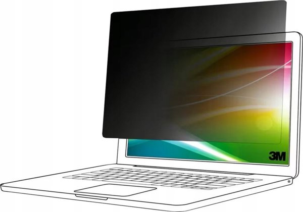 3M Bright Screen Φίλτρο Απορρήτου για Laptop 15.6" 16:9, Τεχνολογία Nanolouver, Μείωση Μπλε Φωτός, BP156W9E