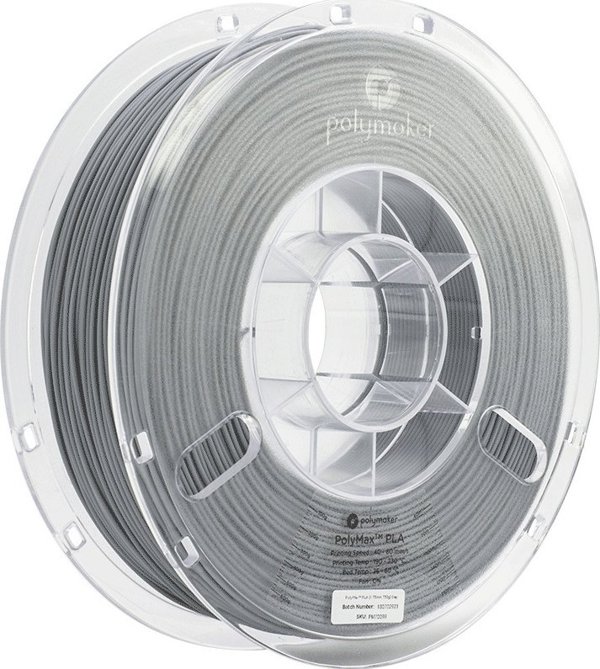Polymaker PolyMax Tough PLA Νήμα Εκτύπωσης 1.75mm 0.75kg - Γκρι