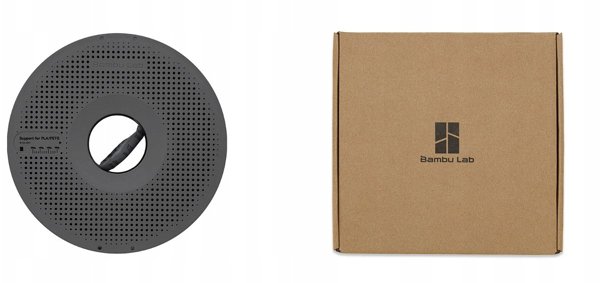 Filament Bambu Lab υποστηρικτικό για PLA/PETG 1,75mm 0,5kg με επαναχρησιμοποιούμενη καρούλα - Μαύρο