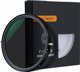 KF Concept Υβριδικό Φίλτρο 2σε1 CPL & ND2-ND32 Fader 72mm Nano-X PRO MRC για Φακούς Κάμερας