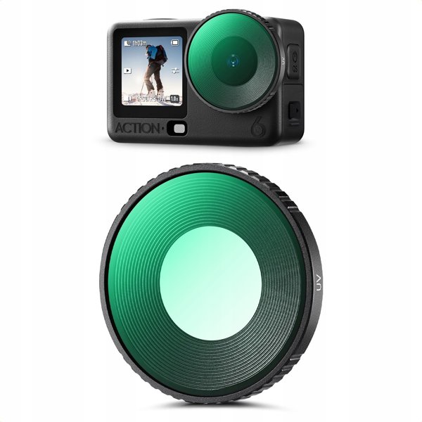 Filtr Uv Ochronny Mc Hd Do Kamery Dji Osmo Action 6 Action6 / K&f Concept / Kf12.0041