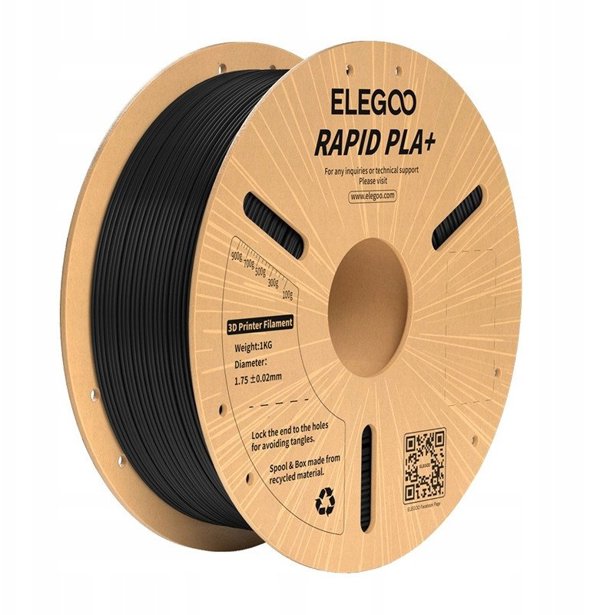 Filament Rapid PLA+ ELEGOO (Czarny)