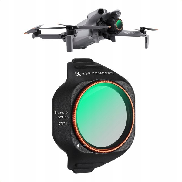 Filtr Polaryzacyjny Cpl Circular Polarizer Do Drona Dji Mini 5 Pro 5pro K&f /  Kf02.0002