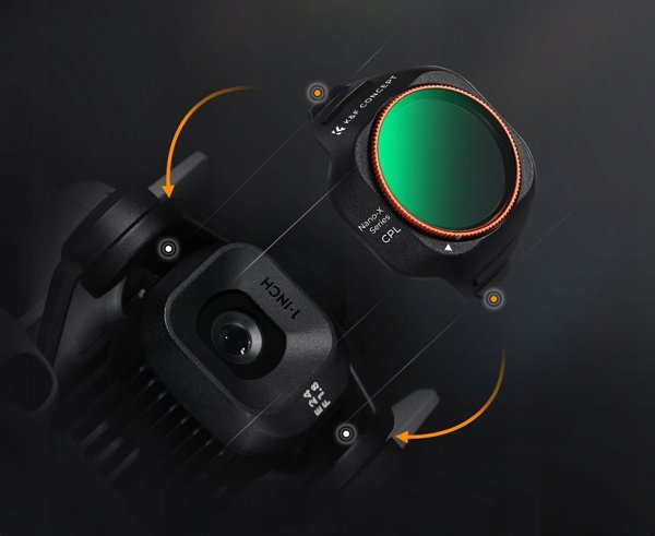 Filtr Polaryzacyjny Cpl Circular Polarizer Do Drona Dji Mini 5 Pro 5pro K&f /  Kf02.0002