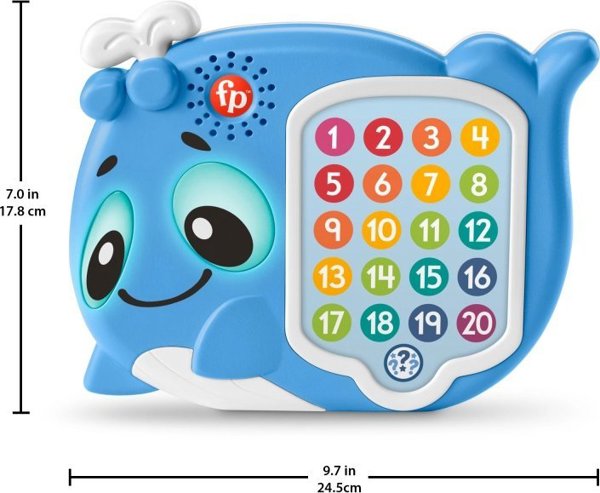 Fisher Price Linkimals Interaktywny Wieloryb HJR69