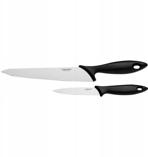 Fiskars Essential Σετ Μαγειρικής 2 Τεμαχίων - Μαχαίρι Κουζίνας & Μαχαίρι Λαχανικών 6424002015611