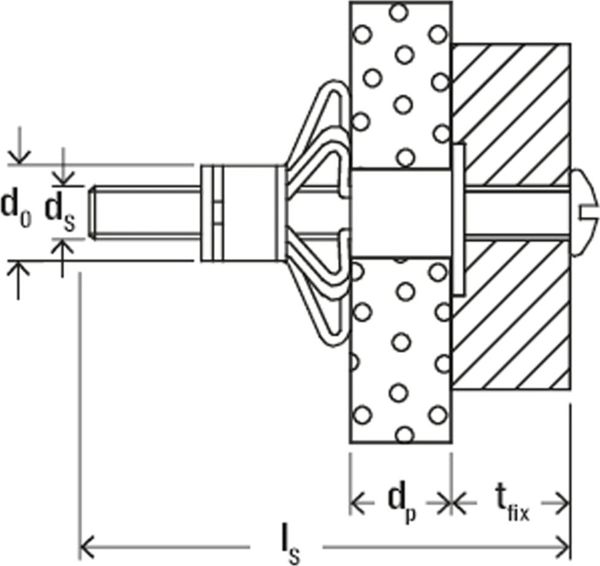 Fischer Fischer Metal Cavity Fixing HM 5x52 S 50 pcs.