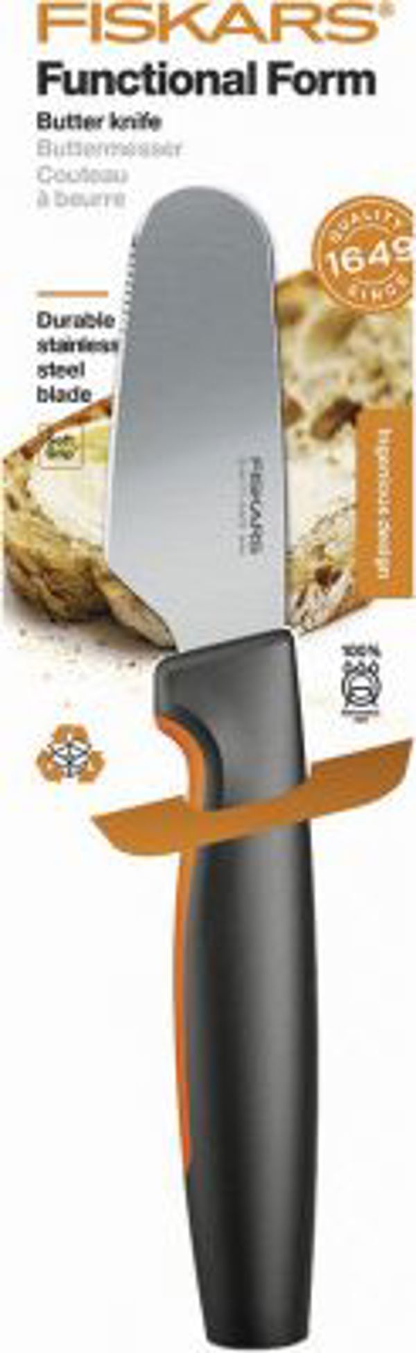 Fiskars Functional Form Μαχαίρι Για Άλειμμα 8cm - Ανοξείδωτο Ατσάλι 1057546