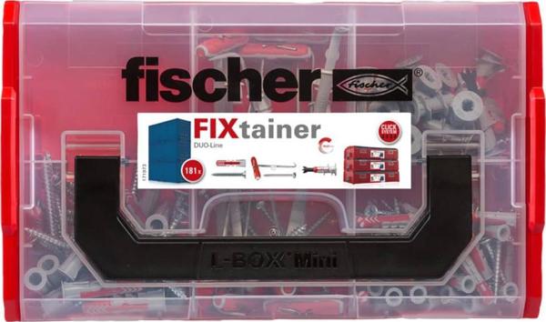 Fischer FIXTAINER Kolki DUOLINE 181 + βιδες