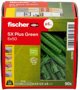 Fischer Dübel SX Plus Green 6x50