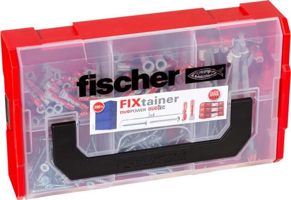 Σετ ούπα Fischer FIXtainer DUOPOWER/DUOTEC 200 τεμ.