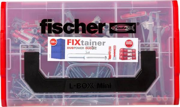 Σετ ούπα Fischer FIXtainer DUOPOWER/DUOTEC 200 τεμ.