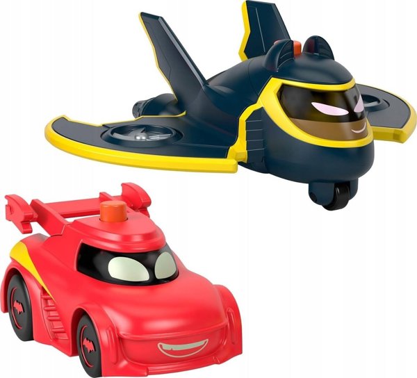 FISHER PRICE DC BATWHEELS ΟΧΗΜΑΤΑ ΜΕ ΦΩΤΑ ΑΥΤΟΚΙΝΗΤΑ HML24