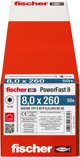 Fischer Fischer PowerFast II 8,0x260 TK TX TG blvz 50