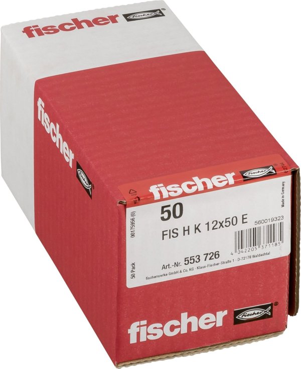 Fischer Fischer Injections Anchor Sleeve FIS H 12x50 K E 50 pcs.