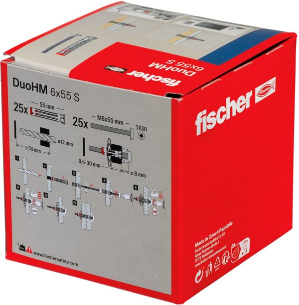 Fischer Fischer DuoHM 6x55 S TX 25 St.