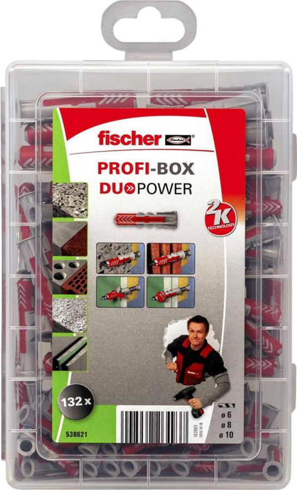 Σετ Fischer Fischer PROFI-BOX DUOPOWER, 132 τεμάχια