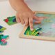Fisher Price Ξύλινο παζλ, έντομα Fisher Price