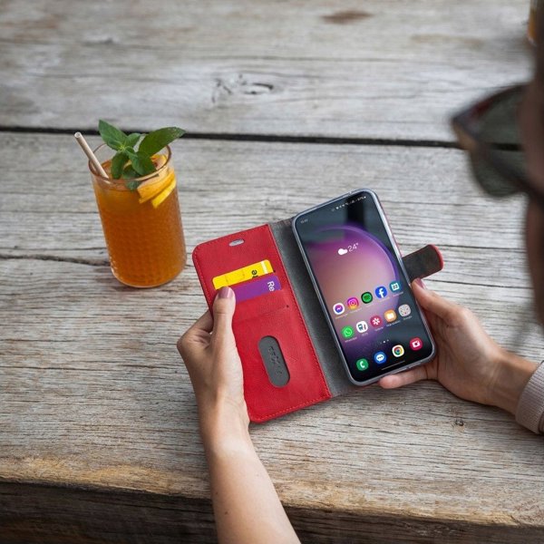 Fixed Opus | Θήκη Βιβλίου | Galaxy A56 5G | Samsung | Δέρμα | Κόκκινο