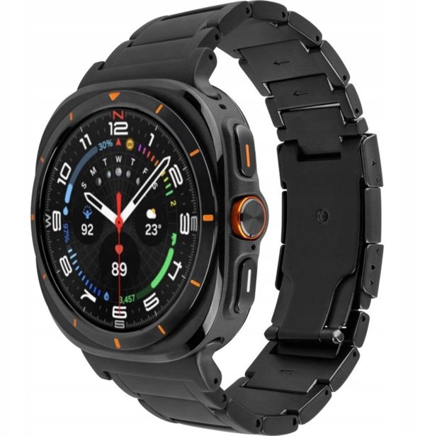 FIXED Titanium Bracelet for Samsung Galaxy Watch Ultra, Black