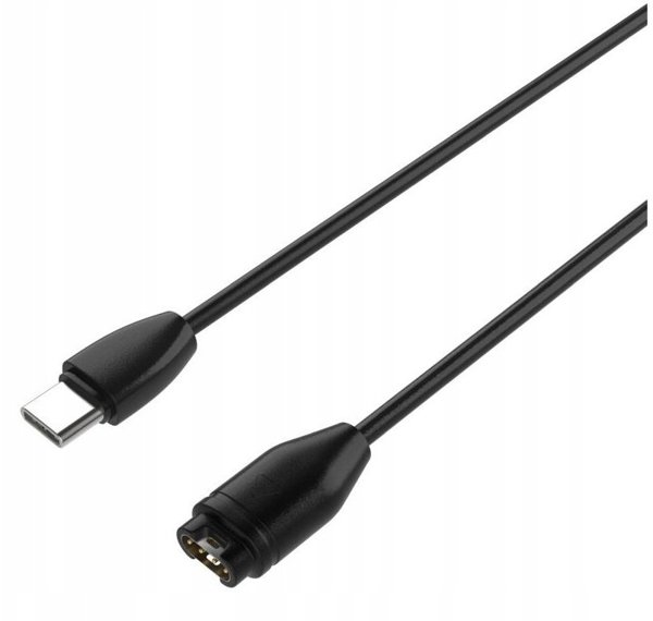 FIXED USB-C do Garmin Forerunner/Fenix/Venu/Vívoactive/Instinct | 2m | czarny