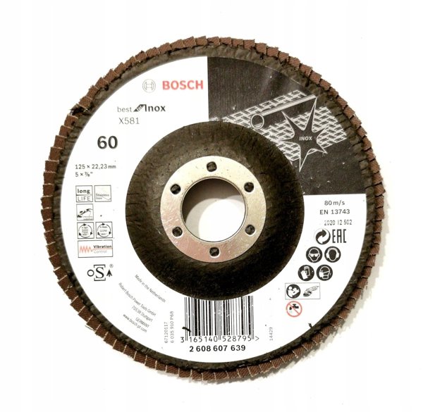 Flap Best For Inox 125 X581 G60