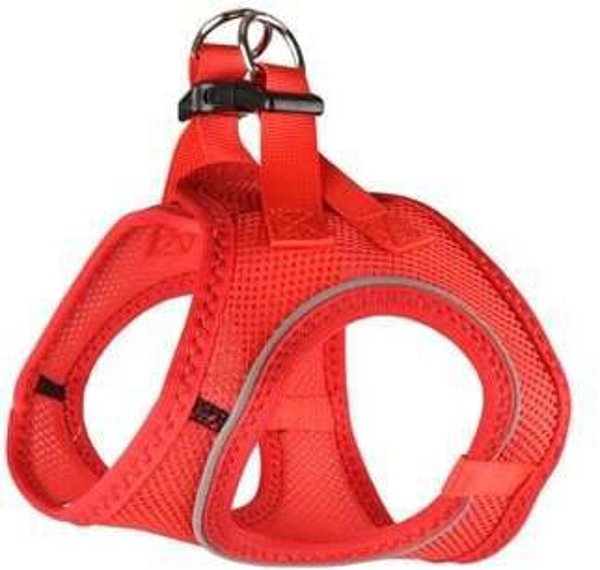 Flamingo DOG HARN.STEP&GO BENTO RED 30-35/41-44CM